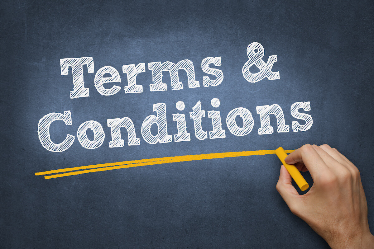Terms & Conditions example